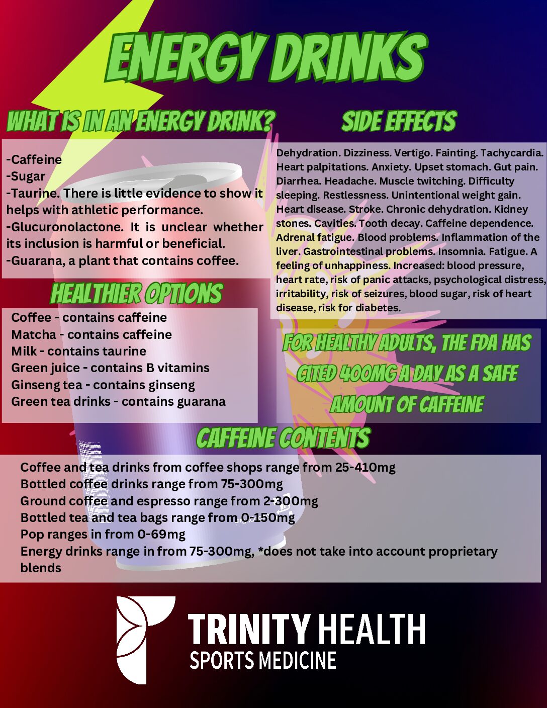 Energy Drinks vs. Sports Drinks, the Difference - The Wellness Corner